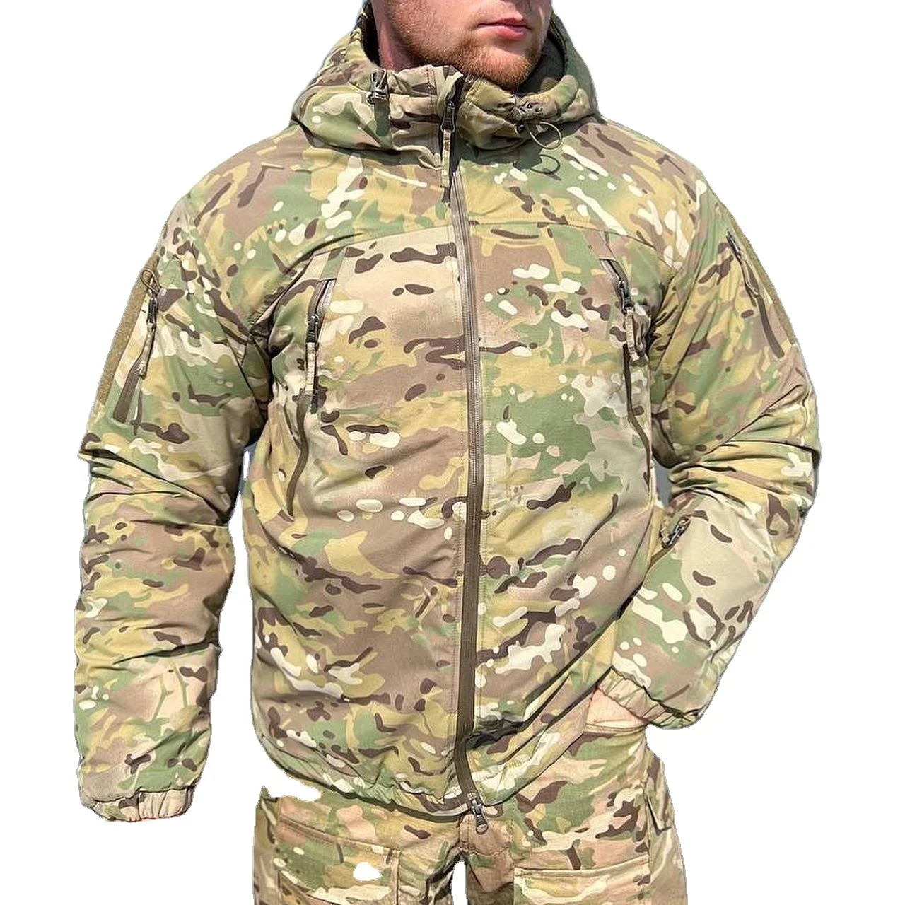 Winter American Thickened Thermal Jacket Camouflage Outdoor Combat Warm Jacket