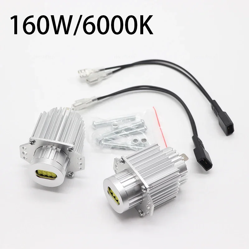 

For BMW 3 Series E91 E90 Pre LCI Xenon Headlight 2004 ~ 2008 328i 325xi 335xi 2007 2006 6000K LED Marker Lights Angel Eyes Bulb
