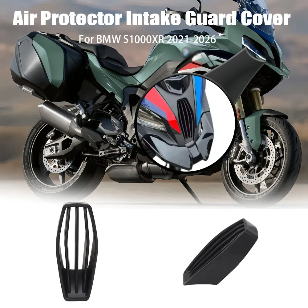 New Motorcycle Accessories Air Protector Intake Guard Cover  For BMW S1000XR 2021-2026 ABS Scratch Resistant Replacement Parts