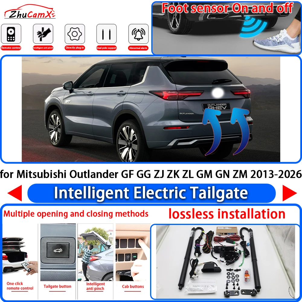 for Mitsubishi Outlander GF GG ZJ ZK ZL GM GN ZM 2013-2026 Power Liftgate Trunk Electric Suction Tailgate Tail Gate Lift Strut