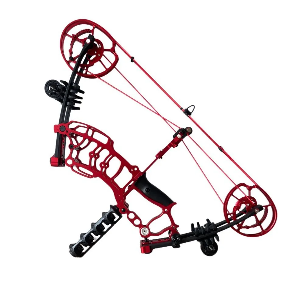 High Precision CNC Compound Bow for Adults - Dual-use Outlaw Bow for Shooting Arrows and Slingshots