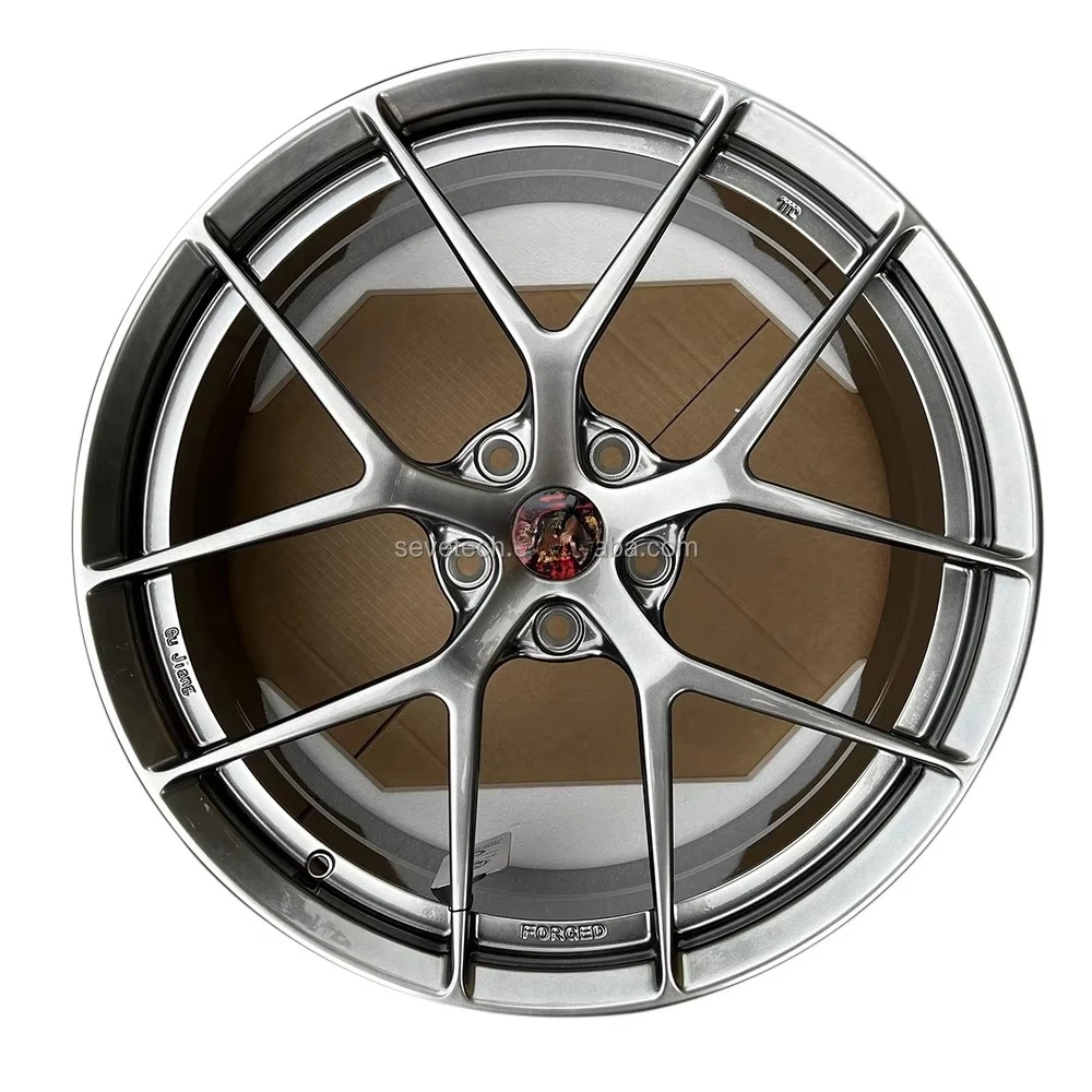 

2024 New Arrival High Quality 17-20 Inch Forged Aluminum Racing Car Wheels Black Monoblock Passenger Car Wheels