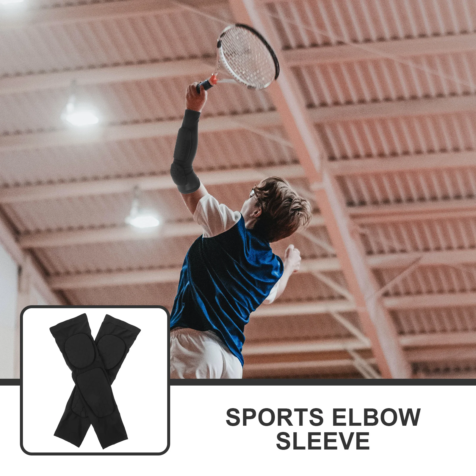 

2pcs Elbow Sleeve For Anti-Collision Elbow Pad Breathable Arm Protector Support Basketball Volleyball Sports Outdoor Unisex