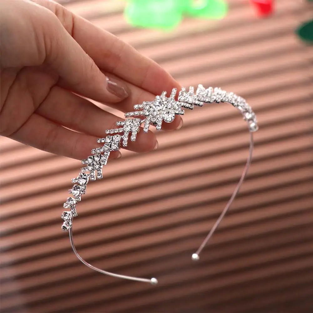 

Роскошная геометрическая свадебная корона со стразами, головной убор, свадебная тиара, аксессуары для волос, ювелирные изделия, повязка на голову королевы для женщин