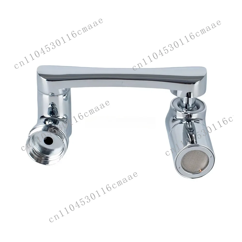 Modern shiny chrome-plated brass is corrosion-resistant and durable, using 360-degree rotating micro-nano ultrafine bubbles