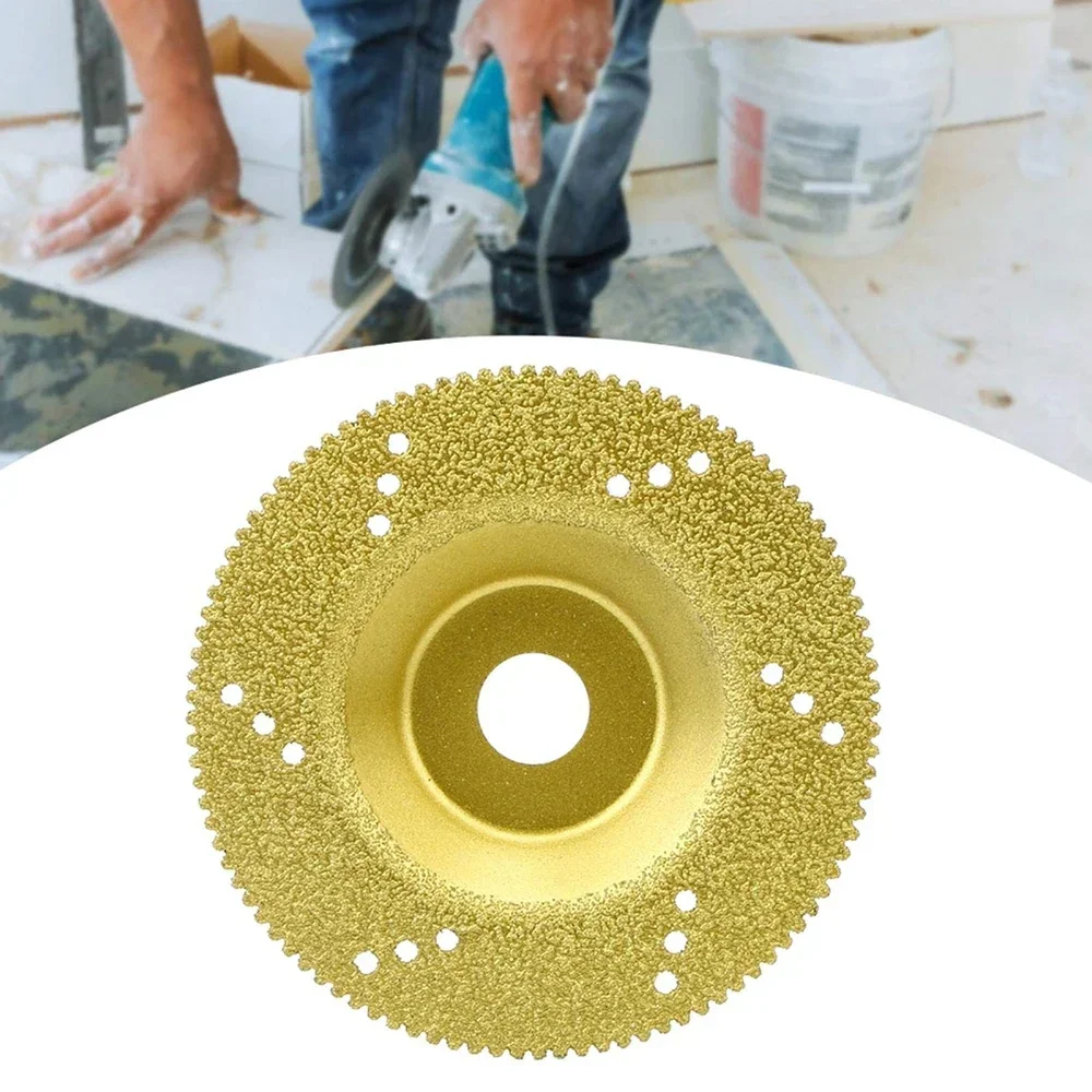 Diamond Saw Blade Metal Cast Iron Marble Cutting Grinding Disc 100x25mm Ceramic Tile Grinding Edge Fiberglass Cutting Disc Wheel