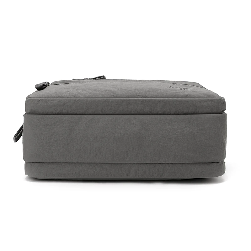 Leichte Herren-Umhängetasche aus Oxford-Stoff – Mehrschichtige, robuste Schultertasche für den täglichen Pendelverkehr und Reisen – Schulter-Brusttasche – Detail 13