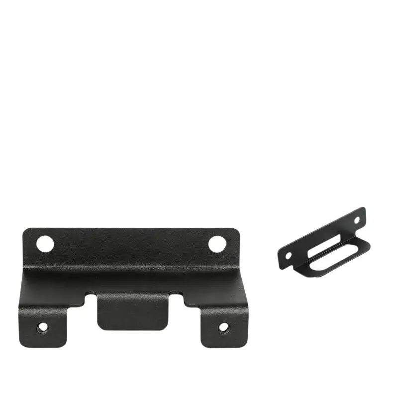 4-Pin Flat Trailer Wiring Harness Mounting Bracket Holder Kit With Screws & Nuts