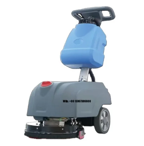 New Condition Electric Floor Cleaning Machine Hand Push Walk-Behind Scrubber