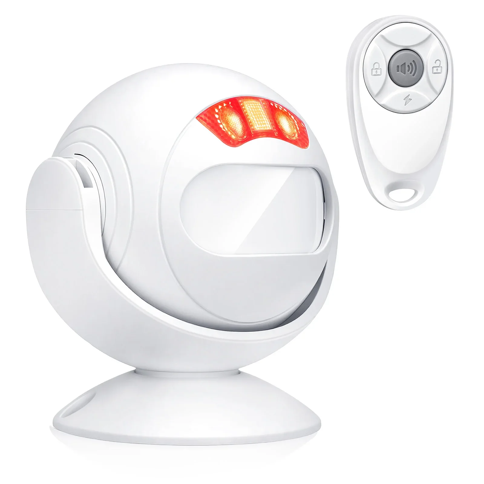 Elecpow 120dB Loud PIR Motion Alarm With Remote Wireless 433MHz Infrared Motion Sensor Detector Alarm/Doorbell Security System