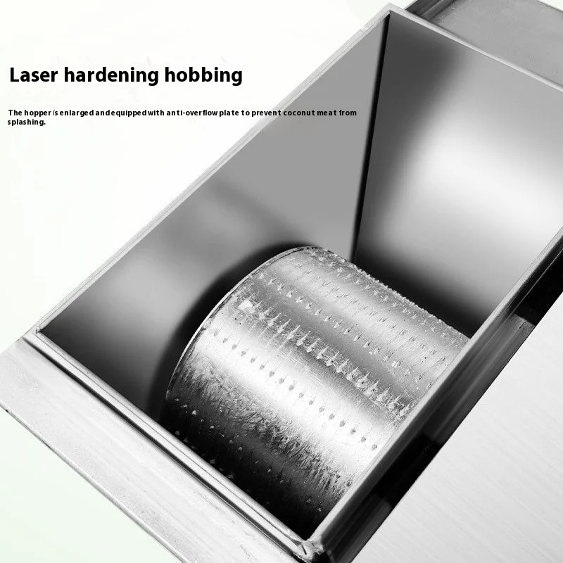 Electric coconut processor - coconut /scraper/planer for coconut shredding