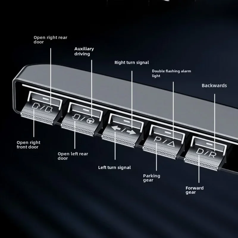 YJANG Najnowszy model Y Wielofunkcyjny przycisk fizyczny Pokrętło zmiany biegów Obrotowy wyświetlacz LCD Sterowanie centralne dla Tesla Model 3