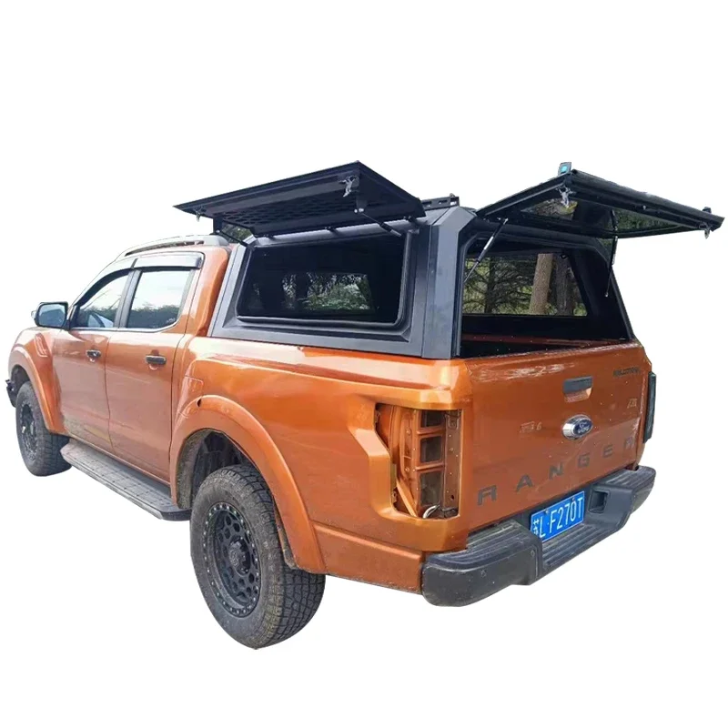 

4x4 Waterproof Pickup Truck Canopy Cover Aluminium Hardtop Topper Camper for Ram 1500 Ford F150 Raptor