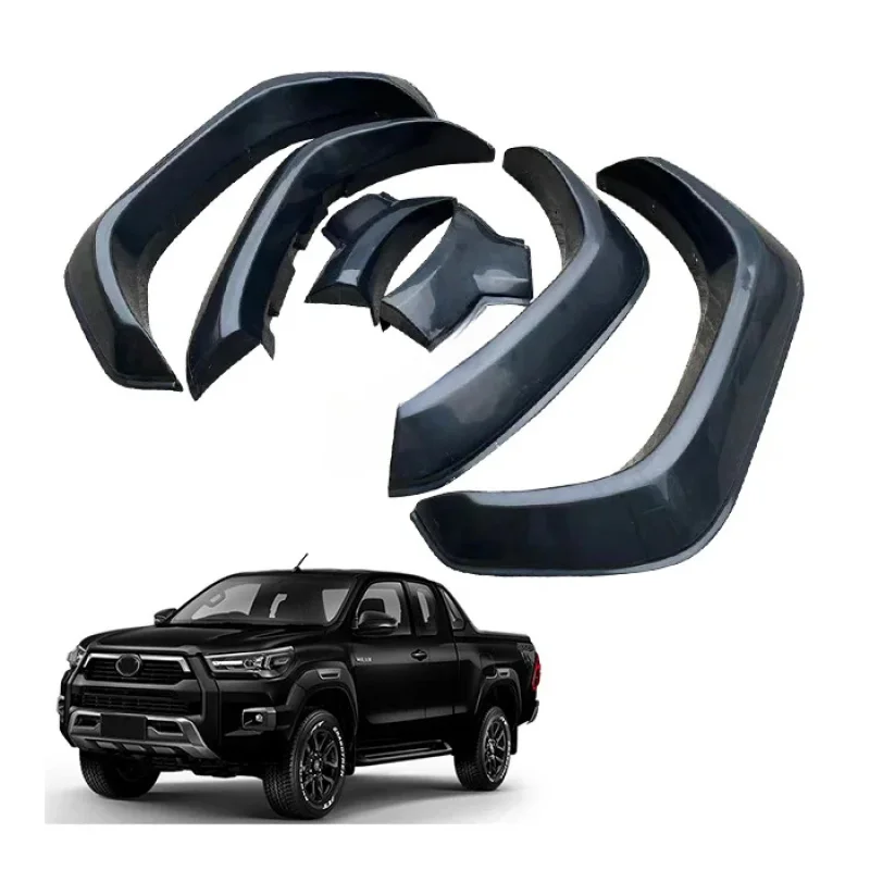 

Offroad Accessories Wheel Eyebrow Arch Fender Flares for Hilux Rocco Rogue 2020 2021 Wheel Arch