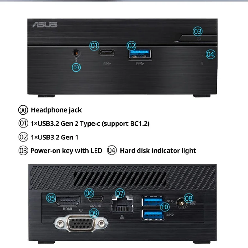 펜티엄 N6005/펜티엄 실버 N6005 프로세서, 맞춤형 하드 디스크, 메모리, 시스템, 사무실 게임용 미니 컴퓨터 PC