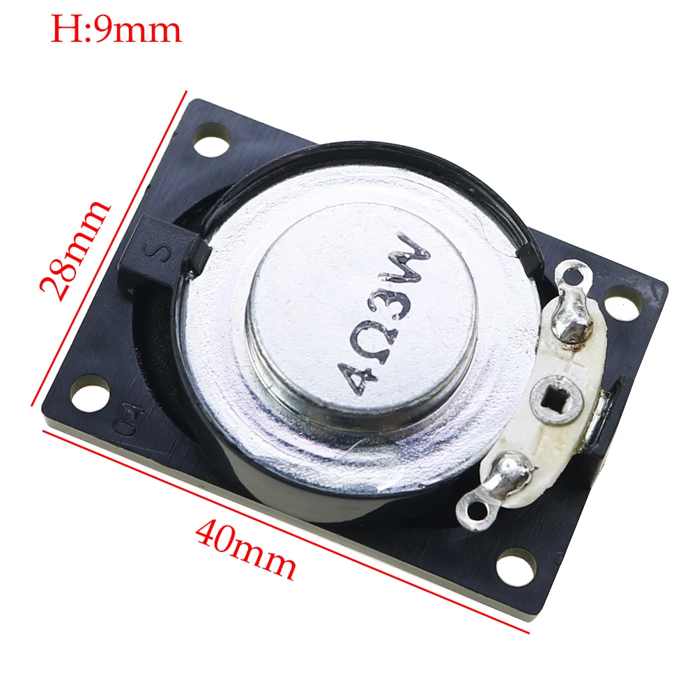 1 Piece LCD Monitor/TV Speaker Horn 2W 8R 4028 2840 Loud speaker 8 ohms 2 Watt 8R 2W 40*28*9MM