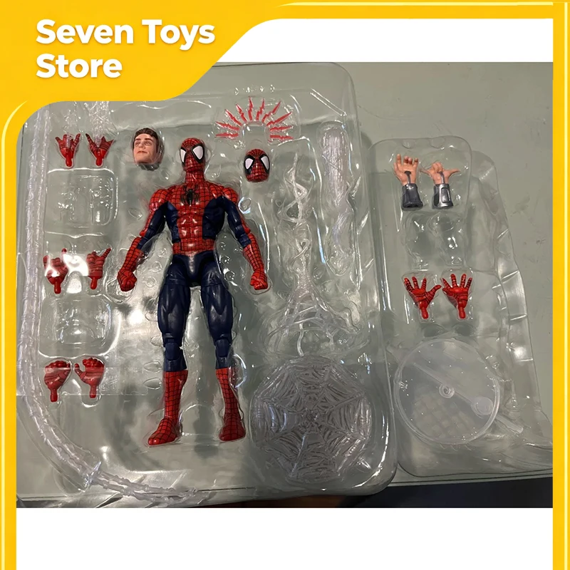 G0594 Figura de Acción de Spider-Man de la Serie Marvel Legends Maximum de 6 Pulgadas, Modelo Coleccionable con Articulaciones Móviles, Juguete Decorativo, Regalo de Cumpleaños