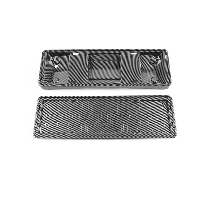 For Tesla Model 3+ Highland Car Modification License Plate Holder Model 3 2024 Front Rear License Plate Frame Auto Accessories