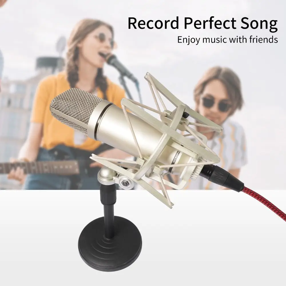 

Male To Female USB Microphone Cable Multifunction Corrosion-Resistant Mic Link Converter Cable 1m 2m 3m Built-in Decoding Chip