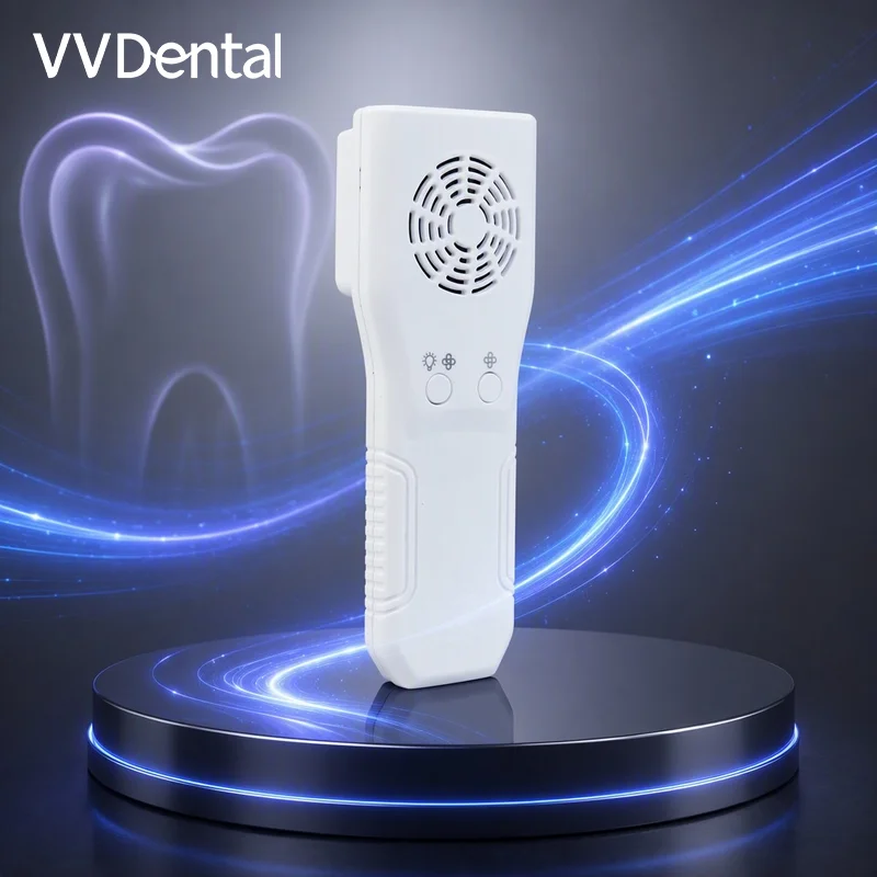 VVDental Dental Intraoral Photography Mirror With Auxiliary Set LED Illumination Dental Tool Anti Fog Stainless Steel Reflector