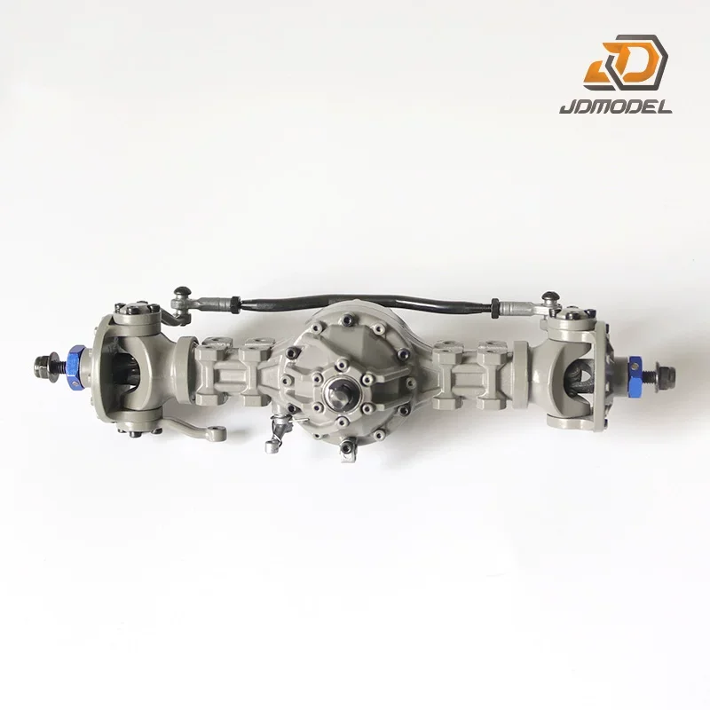 JDMODEL JDM-87 1/14 RC Metal Front Through Axle with Differential Lock for 6x6 Truck