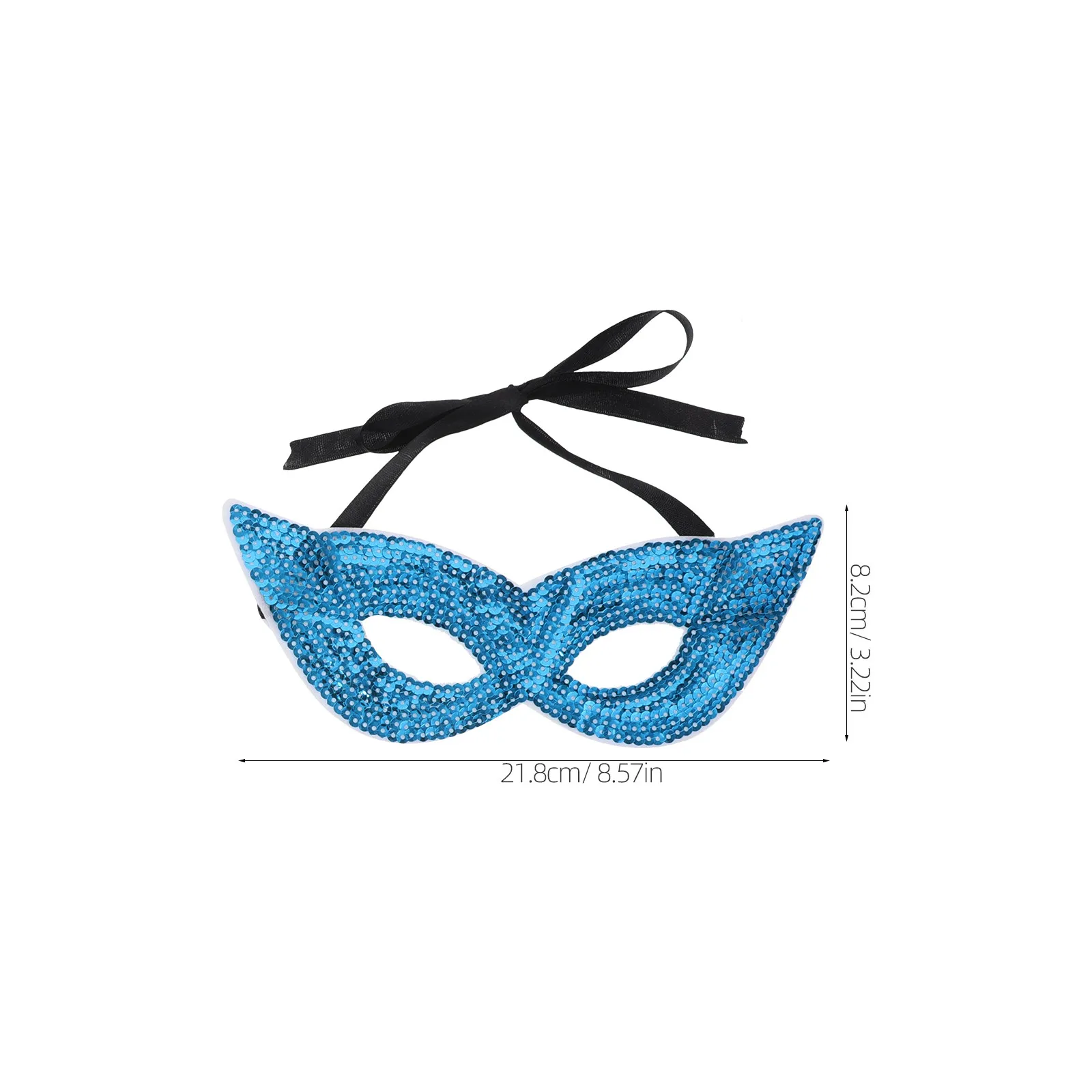6Pcs Glittering Festive Headband Mask Gold Purple Green Half Face Cover Masquerade Ball Carnival Party Mask Women Kids Bulk