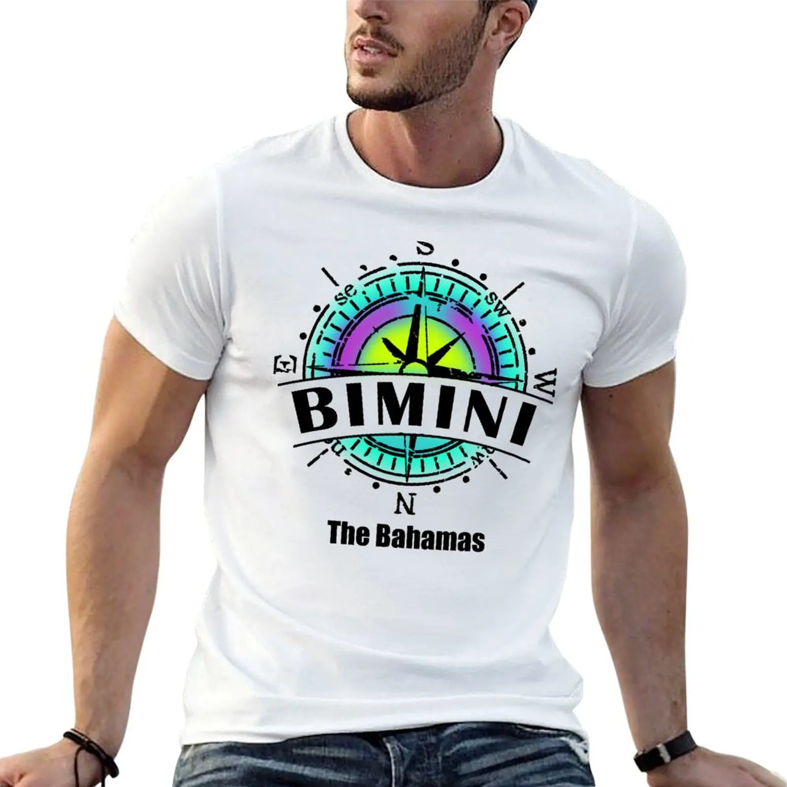 

Bimini, The Bahamas T-Shirt anime t shirts oversize man tshirt T-Shirt