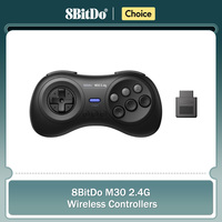 8BitDo M30 2.4G Wireless Gamepad for Sega Genesis and Sega Mega Drive - Compatible with Original Hardware