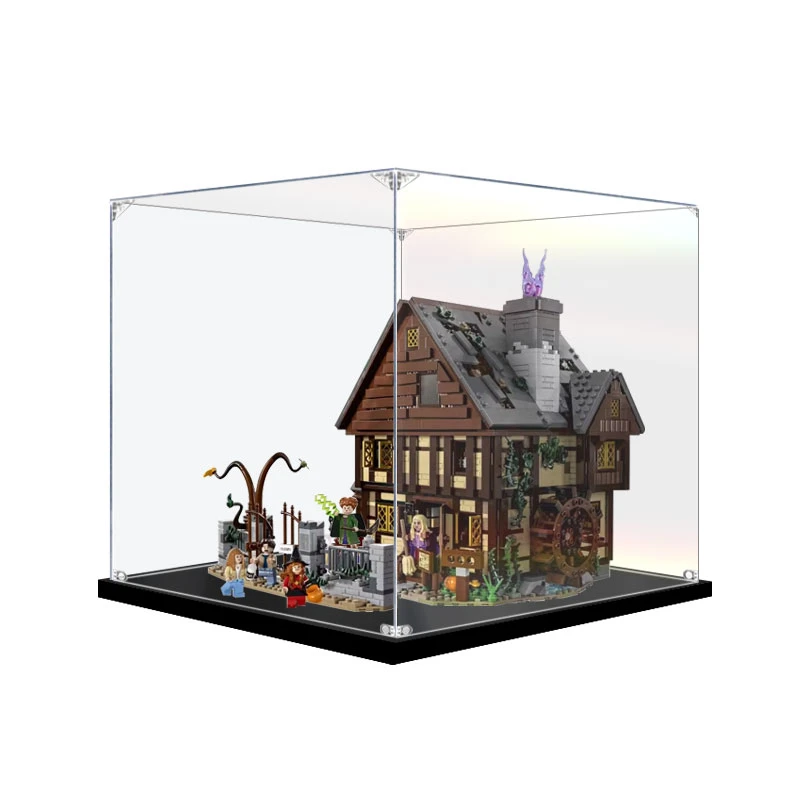 

40x 25 x 25cm 2mm Display Box For 21341 The Sanderson Sisters' Cottage Building Blocks Showcase Blocks Accessories