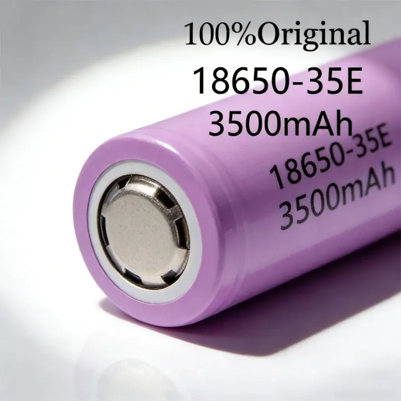 

35E 3.7V 3500mAh 20A New Original 18650 lithium-ion battery discharge INR18650 flashlight battery electronic cigarette batte
