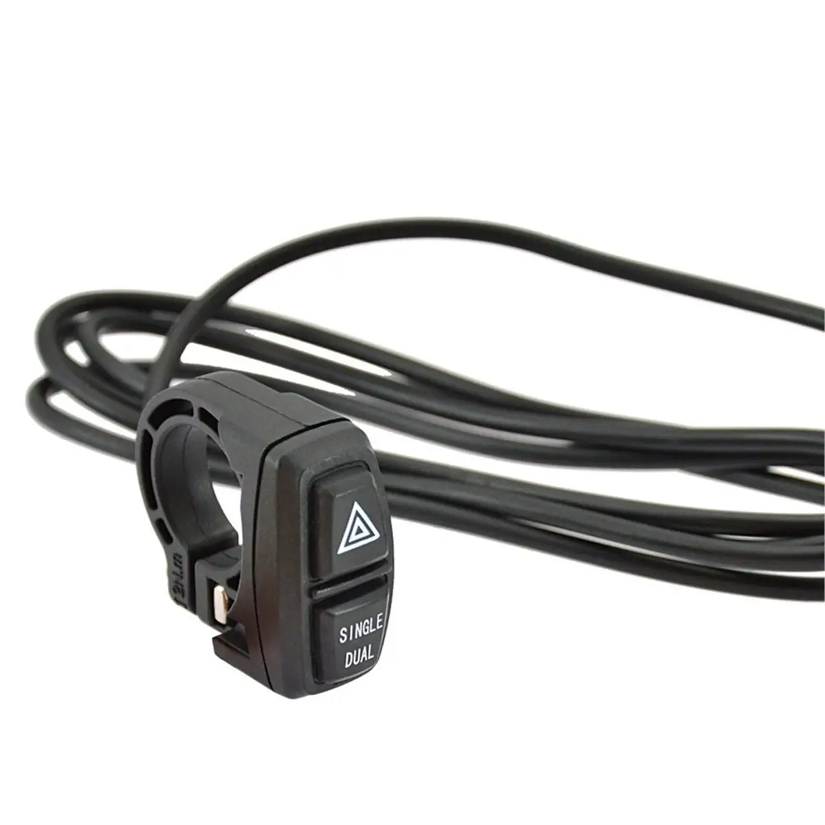 PHONE&GEAR Single Dual Hazard Warning Indicator Switch Double Lock Double Warning Button for E-Bike Scooter Conversion Parts