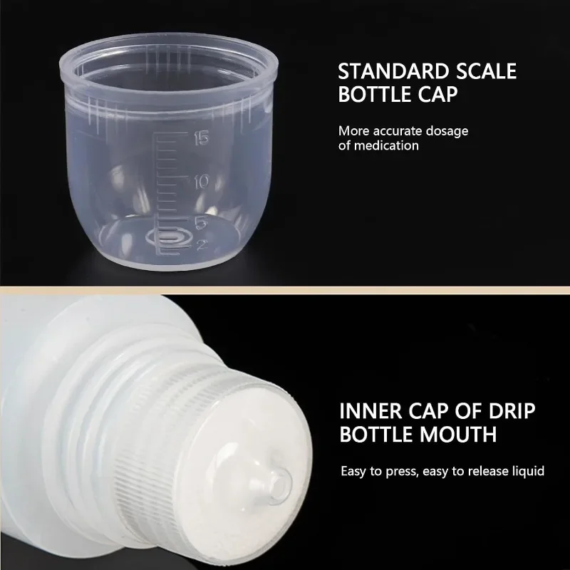 30/60/100 مللي بهار ضغط زجاجات العسل زيت السلطة شواء الصلصات الكاتشب موزع مع مقياس زجاجة توابل حاوية المطبخ #5