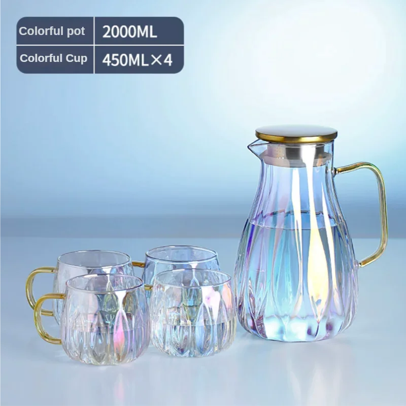 Waterflessen Kawaii Kleur Markers Theepot Ketel Franse Ermos Thermale Waterfles Drinkwaren Glazen Potten Keuken Accessoires