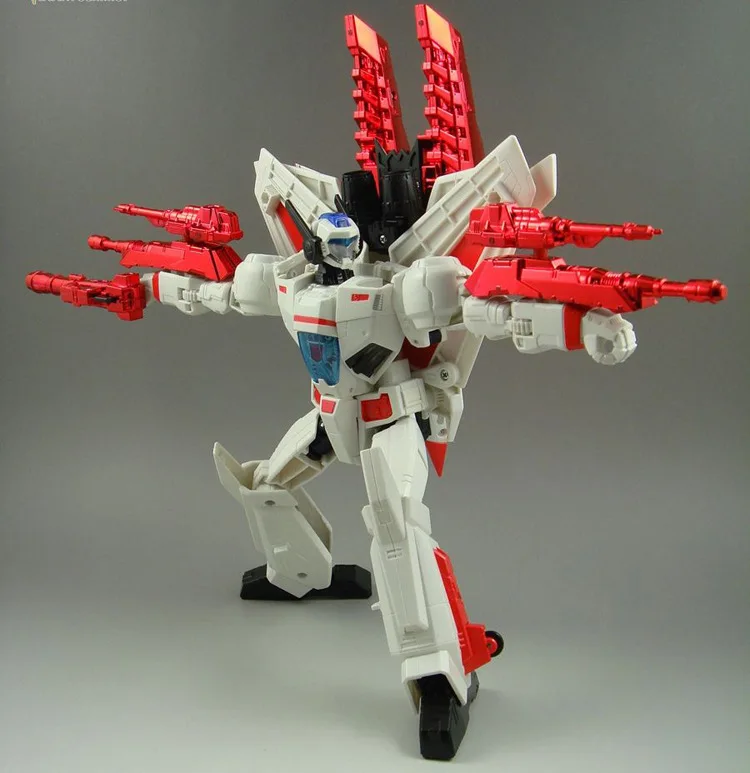 TAKARA juguete de transformación versión japonesa clásico 4,0 LG07 LG-07 líder IDW Skyfire Thundercracker Starscream KO muñeca de acción