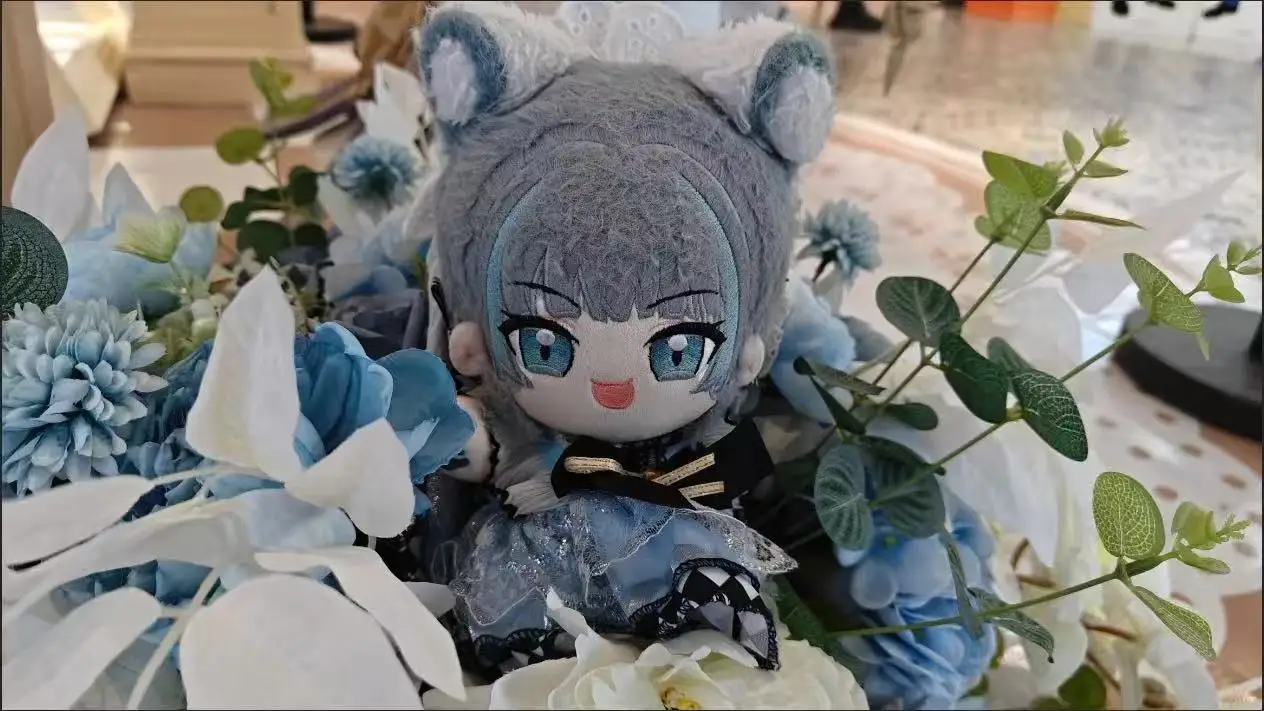 

Мягкая игрушка-плюшевая кукла «Чеширский кот» из аниме Azur Lane, 20 см – милая кавайная хлопковая кукла для девочек, подарок на день рождения, Рождество, для переодевания, для детей