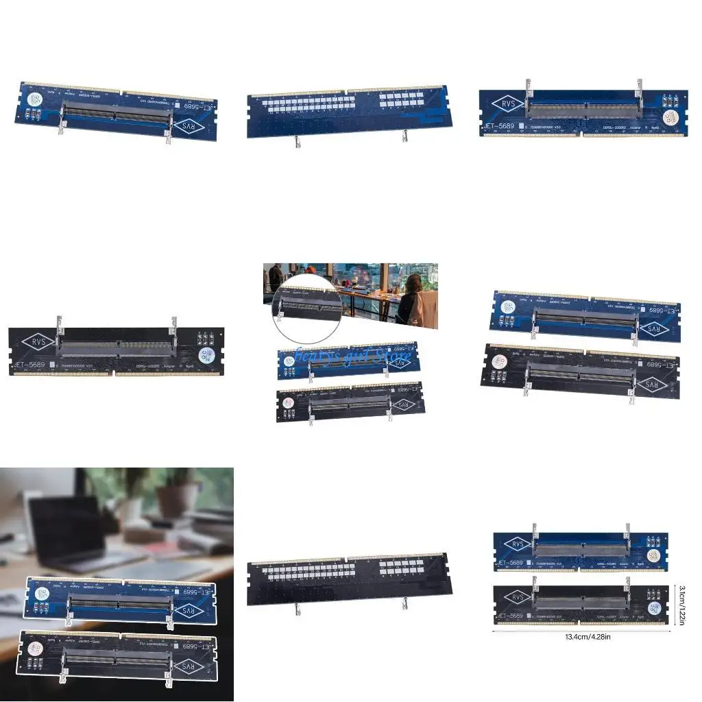 

C7AB Laptop SO DDR5 SODDR5 Memory to Desktop DDR5 UDIMM UDIMM Converter Adapter