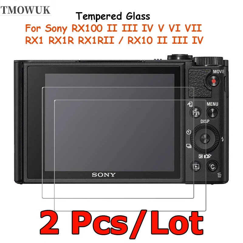 

For Sony DSC-RX100 V VI VII RX10 RX1R II III IV RX1 RX1RII M2 M3 M4 Tempered Glass Screen Protector Protective Film Guard 2 Pcs