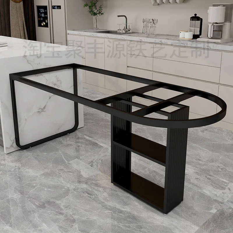 قدم طاولة الطعام، إطار دعم الخزانة، أرجل الطاولة، قاعدة مخصصة، لوحة كبيرة، حامل ثلاثي القوائم للمكتب.