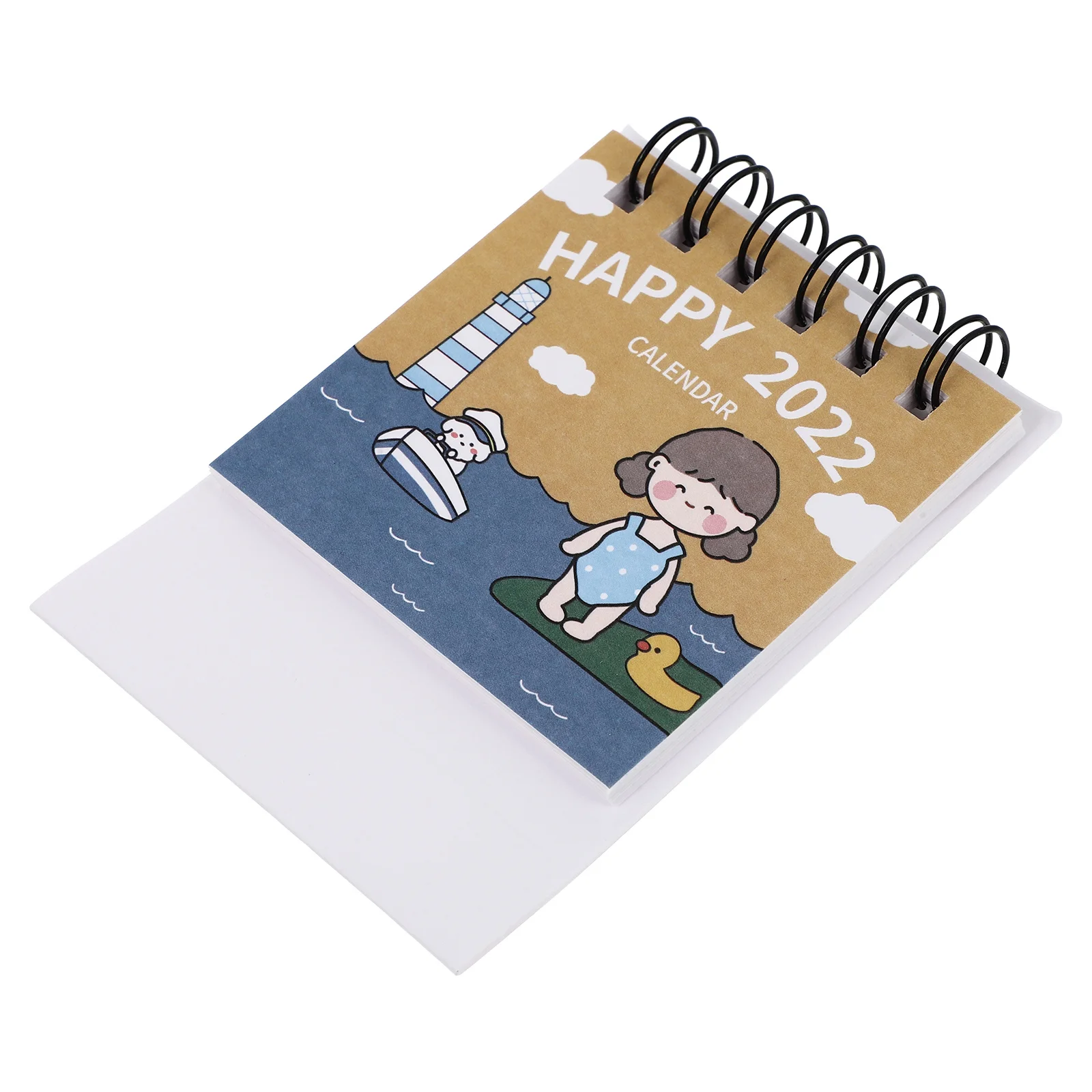 Creative 2022 Desktop Monthly Calendar Planner Assorted Color Fresh Simple Design Suitable Office 2022 Calendar