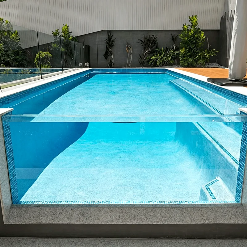 Shipping Container Pool Inground Pool Buried Shipping Box Pool Waterproof Durable Outdoor Resort Scenic Water Leisure Spot