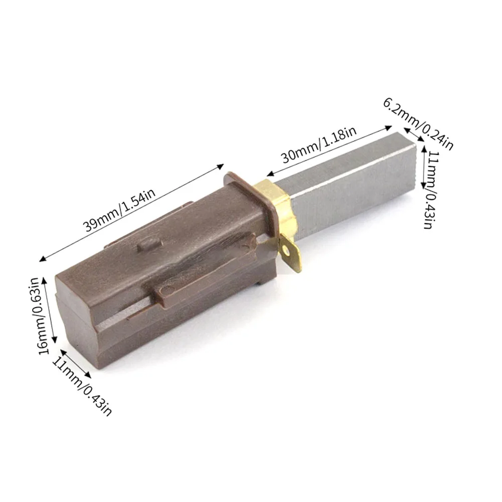 For 2311480 Electric Motor Parts Carbon Brush For Motor Repair Wear Resistant Design Stable Electrical for contact