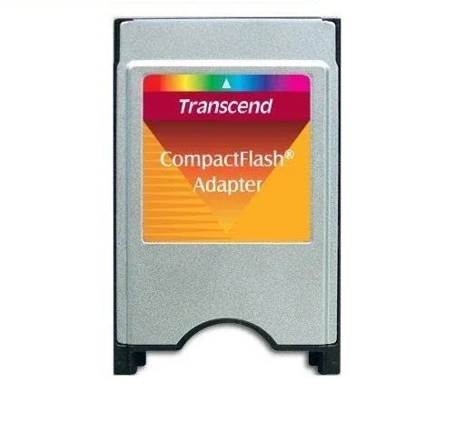 Innovation Transcend PCMCIA to CF adapter CF card sleeve PC card holder device card reader