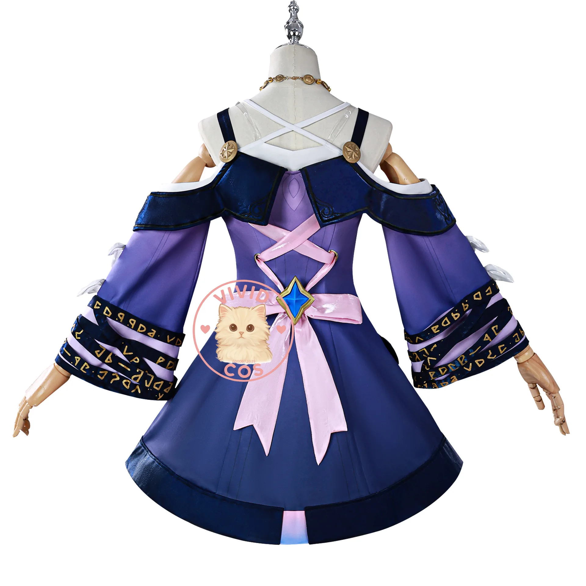 Honkai: Star Rail Xilian Косплей Костюм Двумерный Аниме Ролевая Одежда Игровой Лицензированный Полный Женский Комплект Одежды Платье