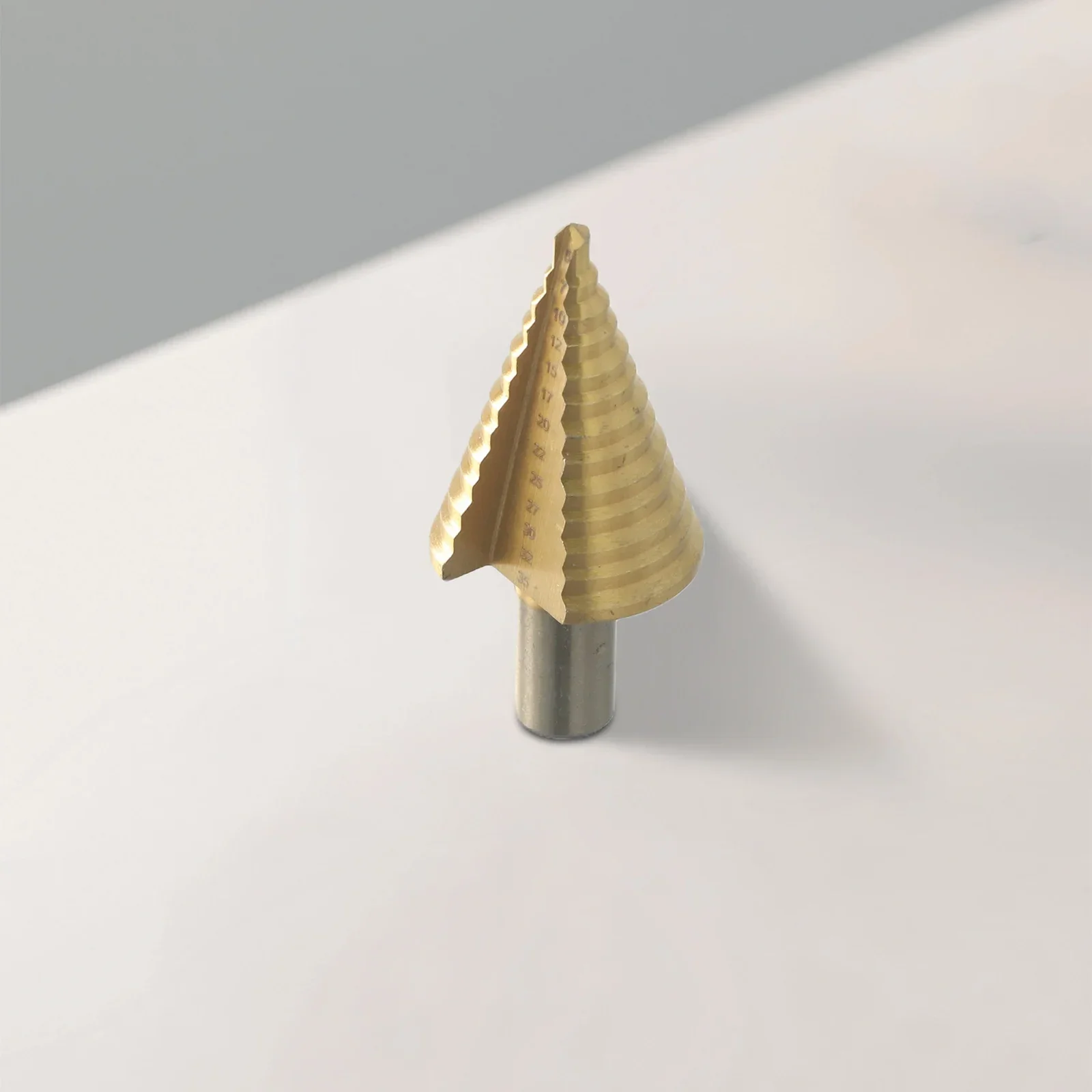 Tool Step Drill Bit 13 Steps 1pcs High Speed Steel Cutter Hole Cutter Two-fluted Coated DIY Gold Step Drill Bit