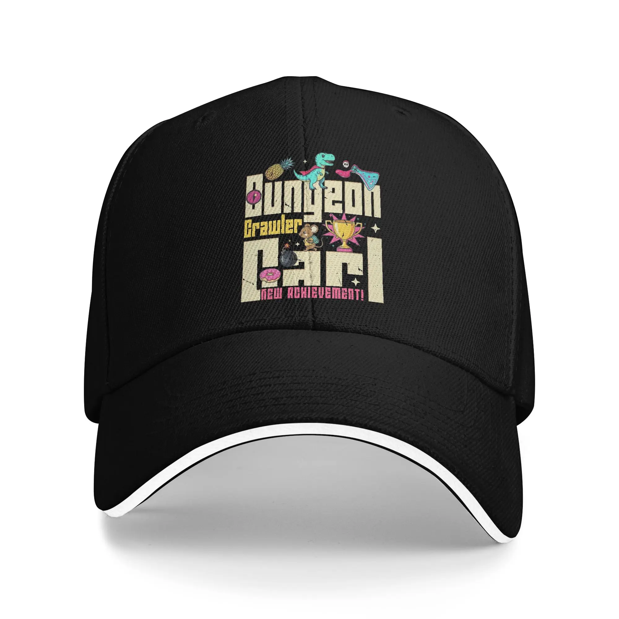 Men's Women's Dungeon Crawler Carl Outdoor Hat  Sun Cap Casual Baseball Cap Sunscreen Hats