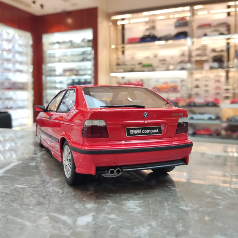 OTTO Model 1/18 diecast car model toy for old style BMW E36 limited edition collection car model with original box