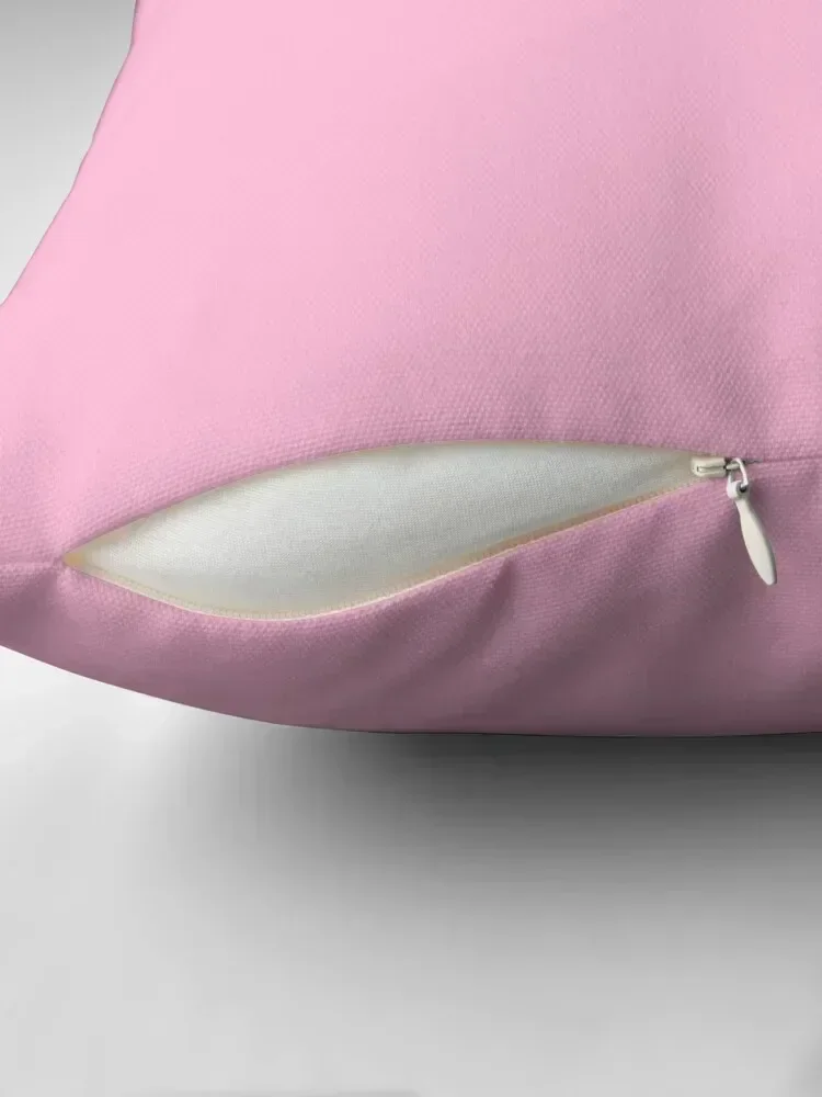 SOLID PLAIN PINK COTTON CANDY OVER 100 SHADES OF PINK ON OZCUSHIONS Throw Pillow Christmas Pillow Luxury Pillow Case