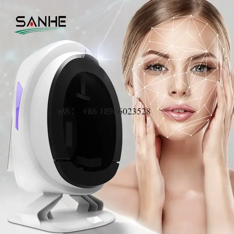 WMWMNU Portable Handheld Facial Topography Analyzer with WiFi Bluetooth for Home Commercial Use