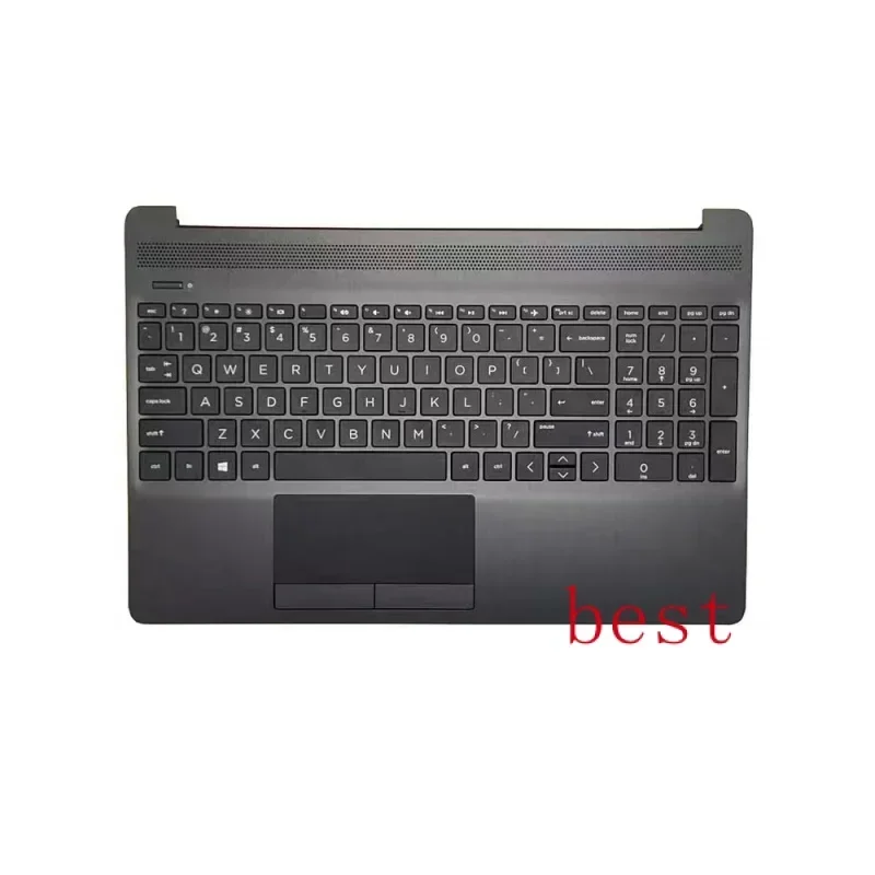 

L52021-001 AP2H 8000500 Новый верхний чехол с упором для рук для клавиатуры HP 15-DW 15s-DU 15s-DY TPN-C139 с подсветкой