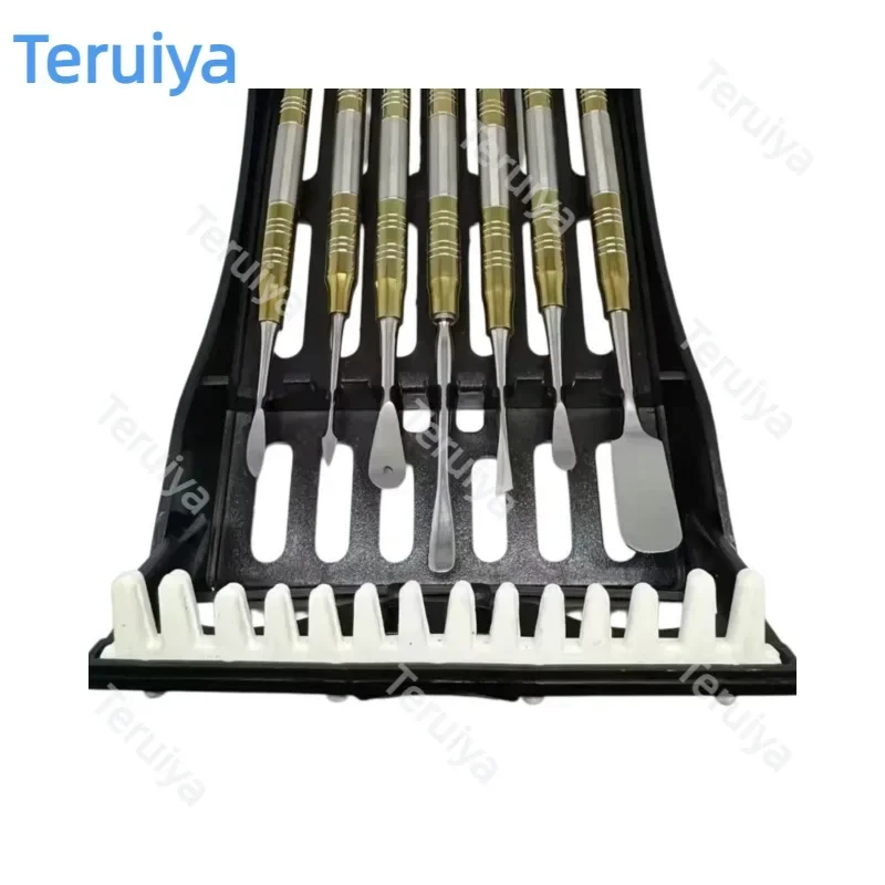 Dental Periosteal Elevator Set, Double Ended Sinus Lift Instrument, Tissue Retractor & Separator for Implant Surgery
